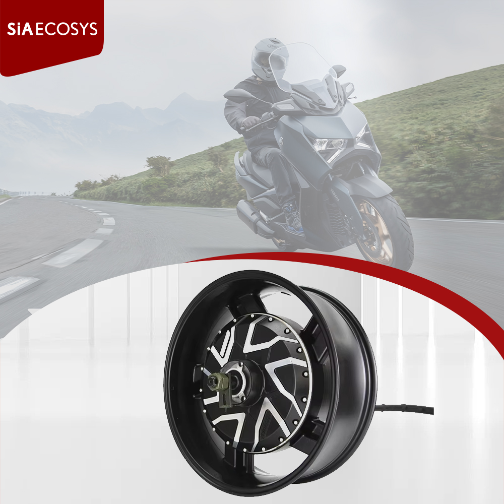 12000W Electric Motorcycle Hub Motor - QSMOTOR QS273 V4, motore integrato nel