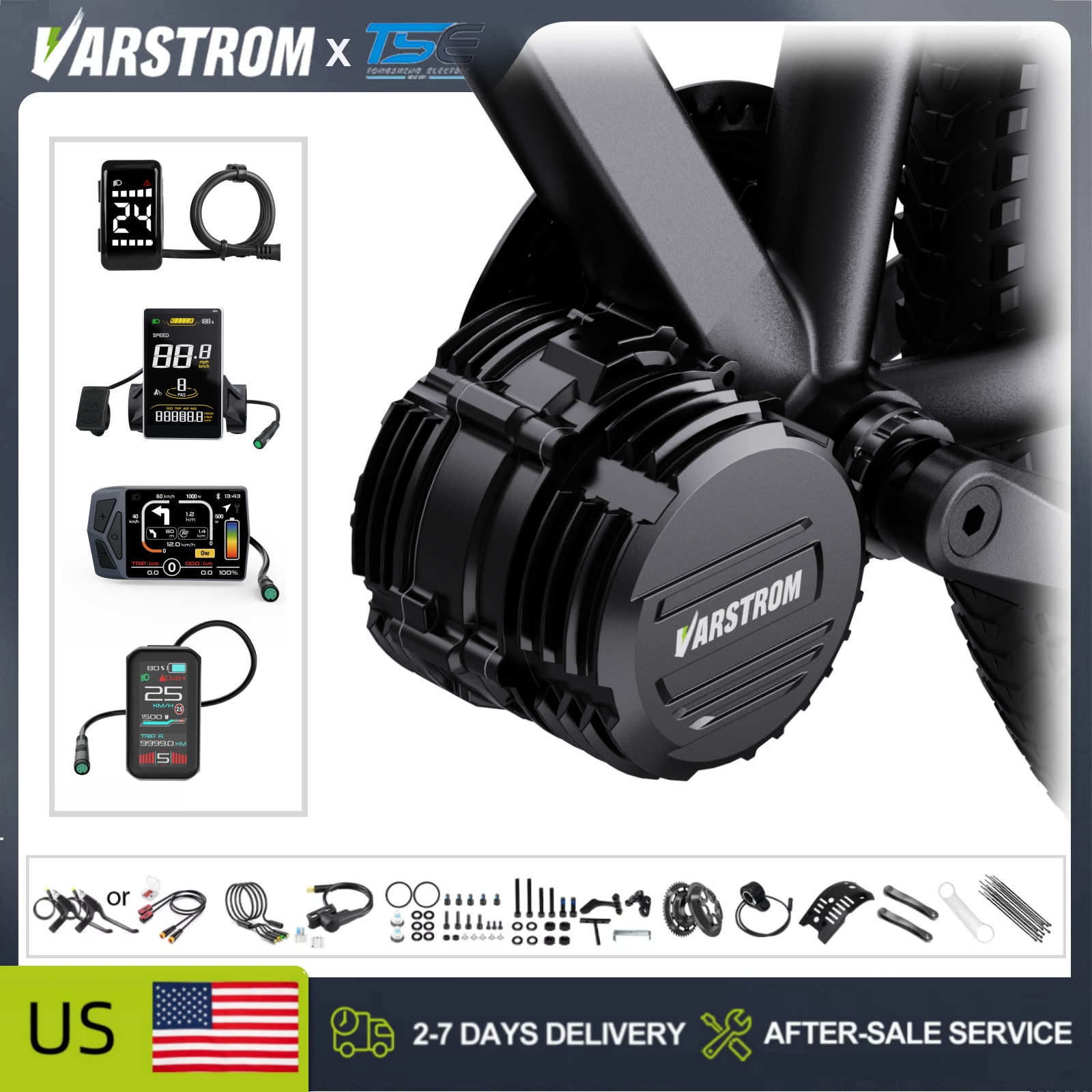 [Disponibile negli USA] Kit mo - Mid Drive Conversion Kit 1000W recensione e prezzo